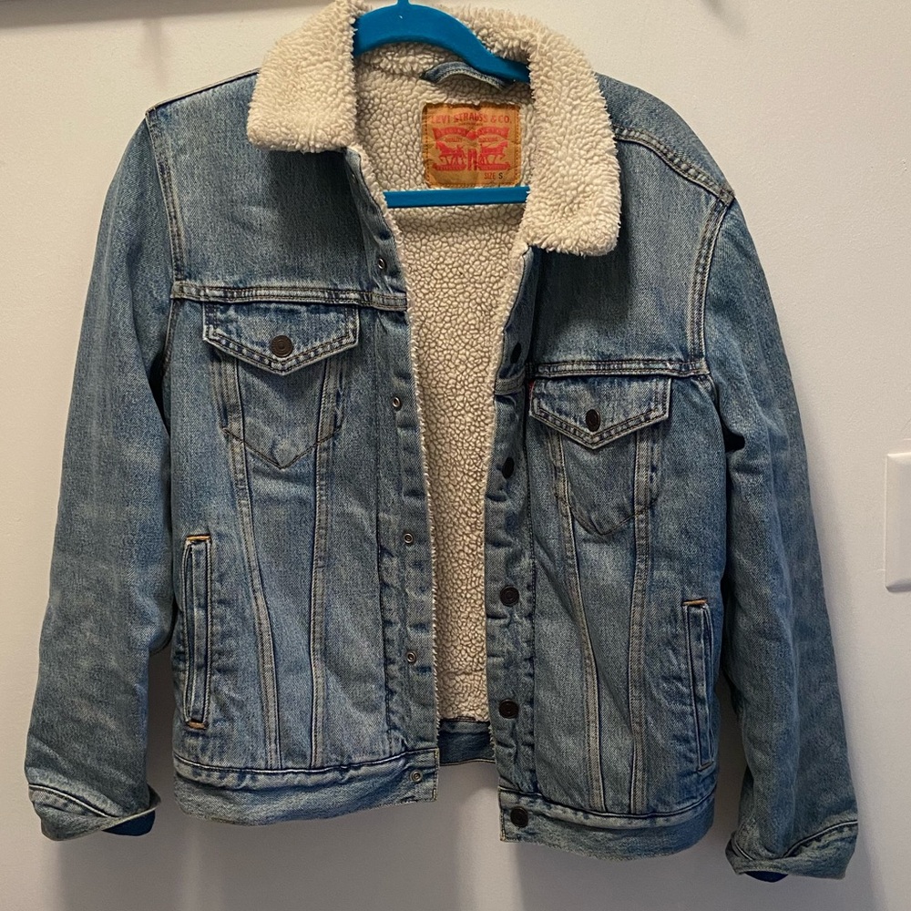 Levi’s Sherpa denim jacket